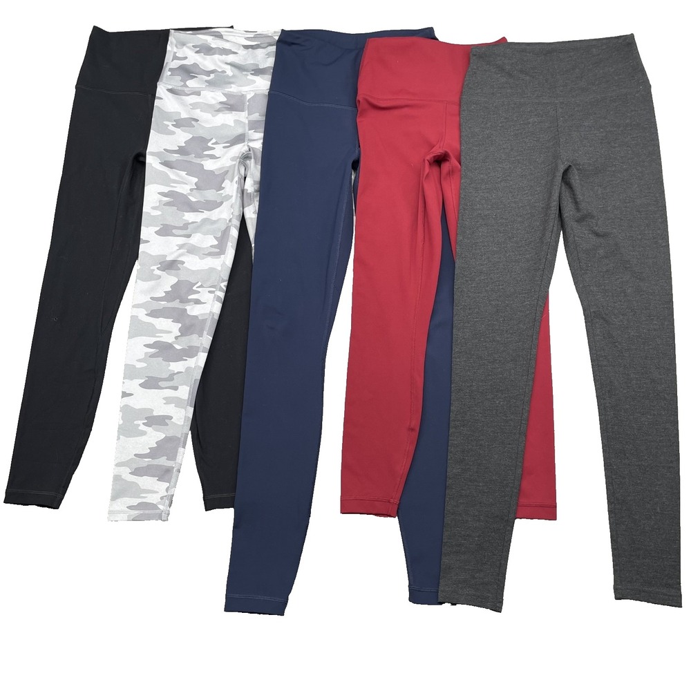 Leggings Lot 5 Women's XS Mix Brands Yoga Pants Sportswear Running Training Bulk